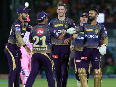 IPL 2019, RR vs KKR Match Report: Harry Gurney shines on debut as Knight Riders cruise to 8-wicket win, climb to top of table IPL 2019, RR vs KKR Match Report: Harry Gurney shines on debut as Knight Riders cruise to 8-wicket win, climb to top of table