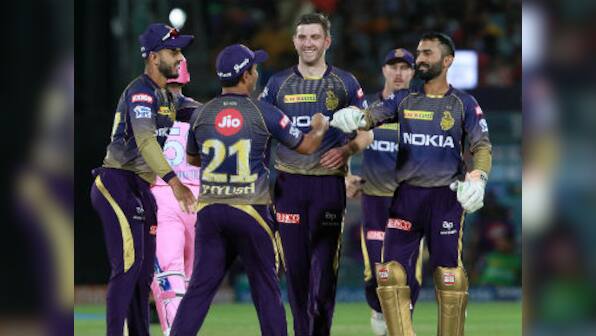 IPL 2019, RR vs KKR Match Report: Harry Gurney shines on debut as Knight Riders cruise to 8-wicket win, climb to top of table
