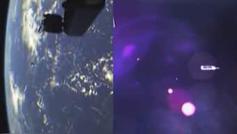 Catch new visuals of ISRO's PSLV-C45 mission launch, onboard camera footage