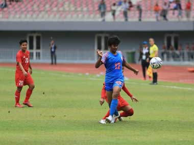 Indian women's football team misses opportunity to enter 2020 Olympic qualifiers after being held to draw by Myanmar Indian women's football team misses opportunity to enter 2020 Olympic qualifiers after being held to draw by Myanmar