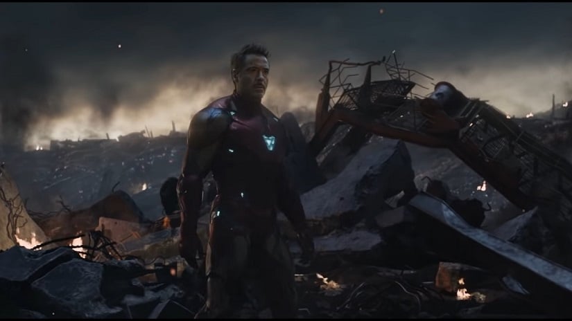   Iron Man in the movie New Avengers: Endgame teaser 