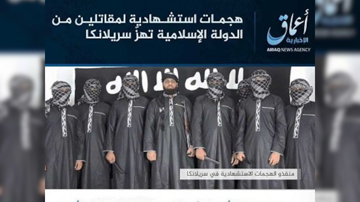 Islamic State releases photos of eight attackers involved in Sri Lanka blasts, but names only seven of them