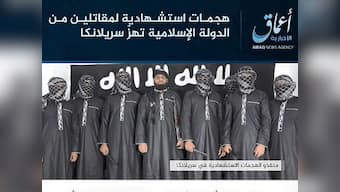 Islamic State releases photos of eight attackers involved in Sri Lanka blasts, but names only seven of them