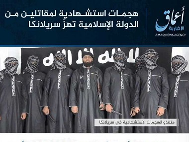 Islamic State releases photos of eight attackers involved in Sri Lanka blasts, but names only seven of them Islamic State releases photos of eight attackers involved in Sri Lanka blasts, but names only seven of them