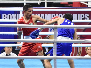 Asian Boxing Championships 2019: Kavinder Singh Bisht stuns world champion to assure India of medal; Lovlina Borgohain ousted Asian Boxing Championships 2019: Kavinder Singh Bisht stuns world champion to assure India of medal; Lovlina Borgohain ousted