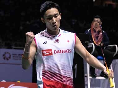 Singapore Open 2019: Kento Momota rallies to down Anthony Sinisuka Ginting; Tai Tzu Ying breezes past Nozomi Okuhara