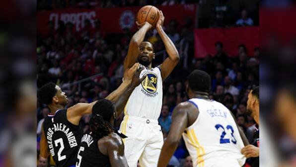 NBA Playoffs 2019: Kevin Durant leads Warriors' rout of Clippers in Game 3; Ben Simmons, Tobias Harris star in 76ers' win