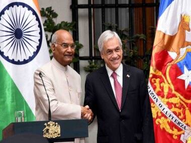 Ram Nath Kovind in Chile: President holds bilateral talks with counterpart Sebastian Pinera, inks MoUs in mining, culture, disability