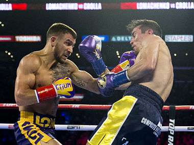 Vasiliy Lomachenko destroys Anthony Crolla with fourth round knock out to retain WBA and WBO titles Vasiliy Lomachenko destroys Anthony Crolla with fourth round knock out to retain WBA and WBO titles