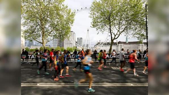 London Marathon 2019 makes refreshing move to offer water capsules in seaweed pouches to runners instead of plastic bottles