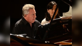 Leslie Howard on two-piano concerts, playing in India and being the only person to record the entire works of Liszt