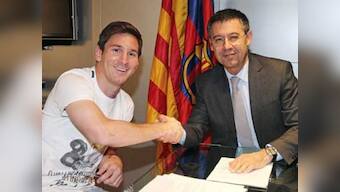 LaLiga: Barcelona hoping to tie down Lionel Messi to long-term contract until end of career, says president Josep Bartomeu