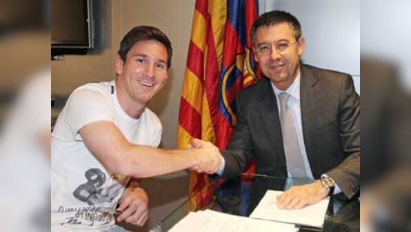 LaLiga: Barcelona hoping to tie down Lionel Messi to long-term contract until end of career, says president Josep Bartomeu