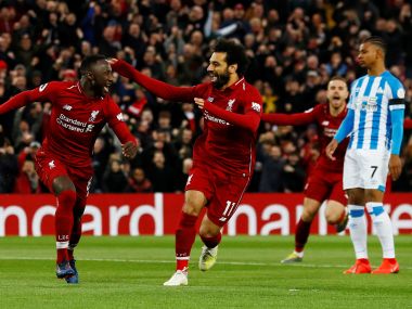 Premier League: Mohamed Salah, Sadio Mane star as Liverpool keep pressure on Manchester City with Huddersfield rout Premier League: Mohamed Salah, Sadio Mane star as Liverpool keep pressure on Manchester City with Huddersfield rout