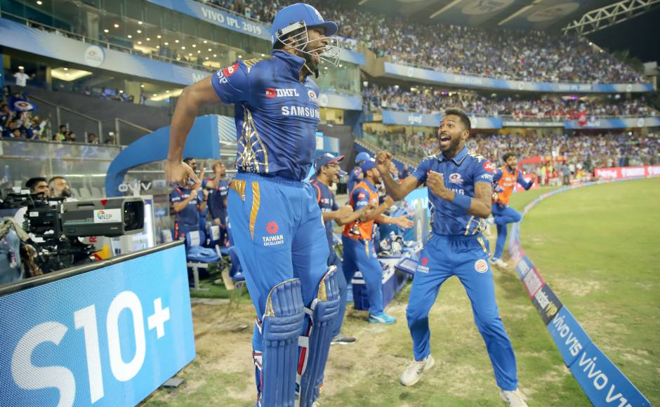 Kieron Pollard's blitz trumps KL Rahul's century as Mumbai Indians seal unlikely win against Kings XI Punjab Kieron Pollard's blitz trumps KL Rahul's century as Mumbai Indians seal unlikely win against Kings XI Punjab