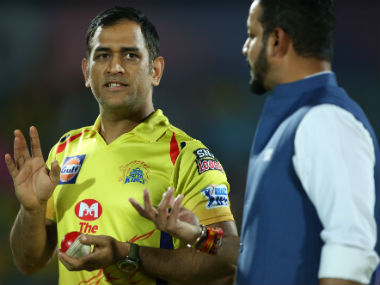 IPL 2019, RR vs CSK: Dhoni gives cue, but presenter chooses not to question him over on-field spat with umpires IPL 2019, RR vs CSK: Dhoni gives cue, but presenter chooses not to question him over on-field spat with umpires