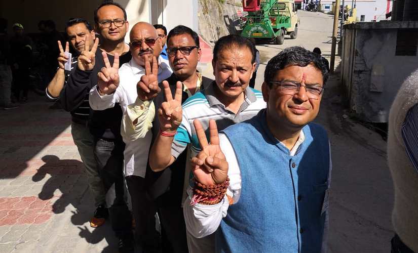 Congress leader Manish Khanduri. Rahul Shekhawat /101Reporters