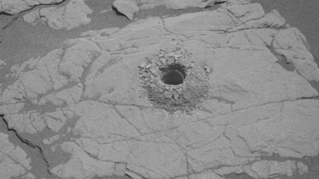 An image taken by the Mastcam on NASA's Mars Curiosity rover. Image: NASA/JPL-Caltech