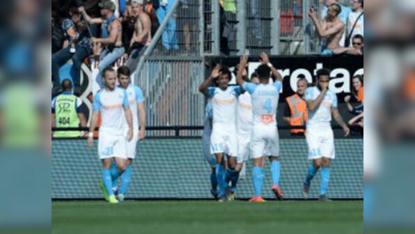 Ligue 1: Marseille keep hopes of qualifying for next season's Champions League alive with victory over Guingamp
