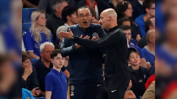 Premier League: Maurizio Sarri charged with misconduct for late dismisal in Chelsea's draw with Burnley