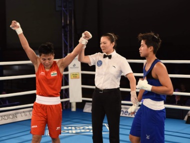 Cologne Boxing World Cup: Meena Kumari Maisnam clinches 54kg gold medal; Sakshi, Pwilao Basumatary bag silver Cologne Boxing World Cup: Meena Kumari Maisnam clinches 54kg gold medal; Sakshi, Pwilao Basumatary bag silver