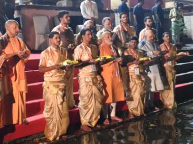 Narendra Modi to file nomination papers from Varanasi Lok Sabha constituency after prayers at Kashi Vishwanath today Narendra Modi to file nomination papers from Varanasi Lok Sabha constituency after prayers at Kashi Vishwanath today