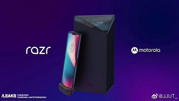 Motorola's Razr V4 with a folding display leaked in images along with accessories