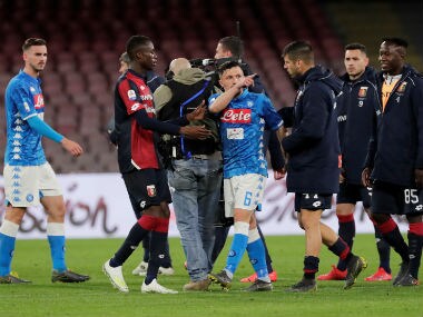 Serie A: Juventus one win away from title after 10-man Genoa hold Napoli; Atlanta miss chance to move fourth