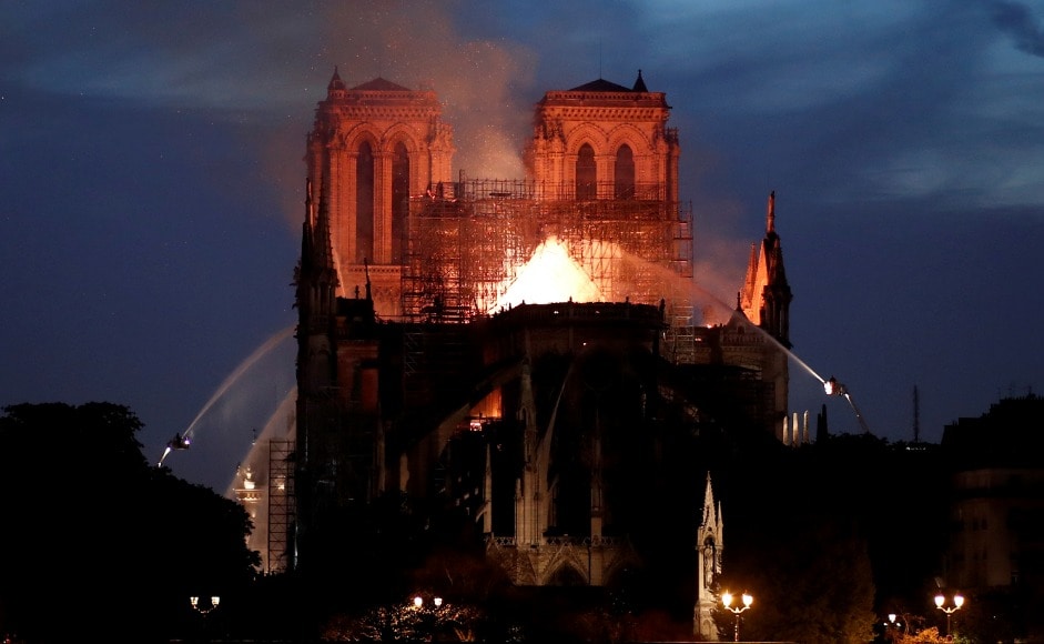 Notre-Dame fire: World expresses grief over loss of heritage as Paris's ...