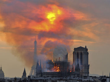 Notre-Dame fire: IOC pledges 500,000 euros to ensure cathedral is restored in time for Paris Olympics 2024 Notre-Dame fire: IOC pledges 500,000 euros to ensure cathedral is restored in time for Paris Olympics 2024