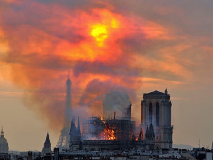 Notre-Dame fire: IOC pledges 500,000 euros to ensure cathedral is restored in time for Paris Olympics 2024