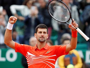 Monte Carlo 2019: Novak Djokovic beats Philipp Kohlschreiber in scrappy contest; Guido Pella knocks out Marin Cilic