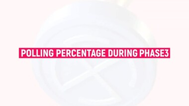 Lok Sabha Elections 2019: Third phase polling percentage