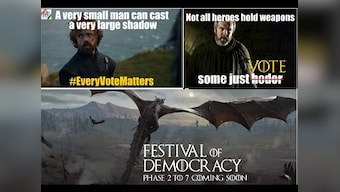 Congress, EC and PIB make Game of Thrones references to encourage voting in Lok Sabha polls
