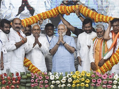 PM calls Opposition ‘spokesperson for Pakistan’ at Bihar rally, lauds Nitish Kumar’s efforts to pull state ‘out of rut’ PM calls Opposition ‘spokesperson for Pakistan’ at Bihar rally, lauds Nitish Kumar’s efforts to pull state ‘out of rut’