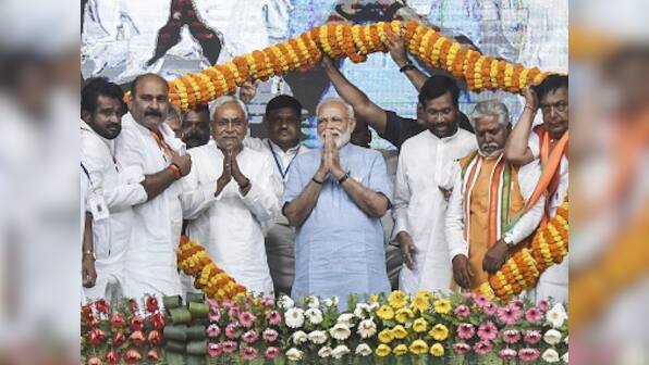 PM calls Opposition ‘spokesperson for Pakistan’ at Bihar rally, lauds Nitish Kumar’s efforts to pull state ‘out of rut’
