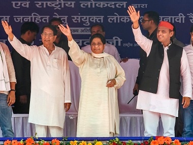 In UP Opposition alliance’s first rally, Mayawati says BJP will lose due to policy inspired by hatred; calls Congress tainted by corruption