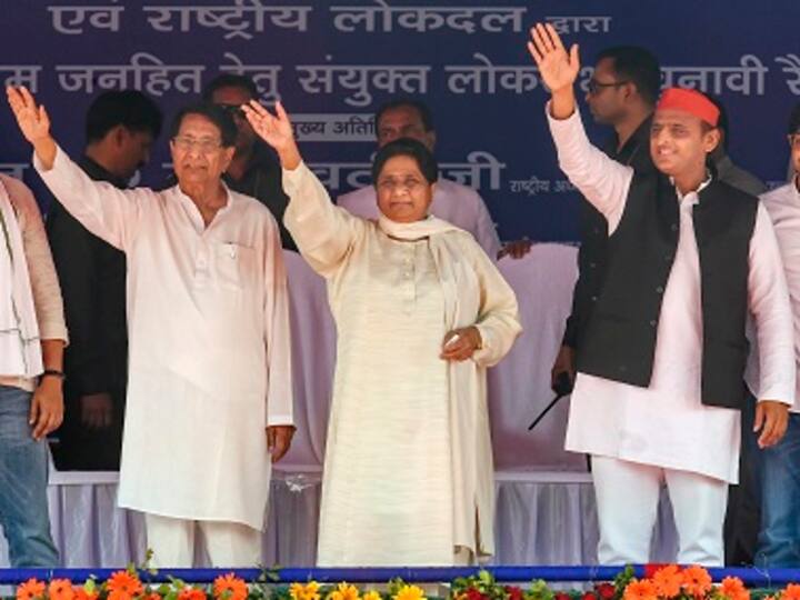 In UP Opposition alliance’s first rally, Mayawati says BJP will lose due to policy 'inspired by hatred'; calls Congress 'tainted' by corruption