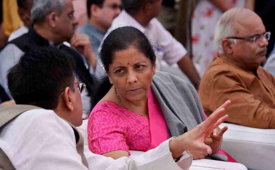 The manifesto promises removal of Article 370 and Article 35A of the Constitution. Defence Minister Nirmala Sitharaman during the release of the manifesto. PTI The manifesto promises removal of Article 370 and Article 35A of the Constitution. Defence Minister Nirmala Sitharaman during the release of the manifesto. PTI