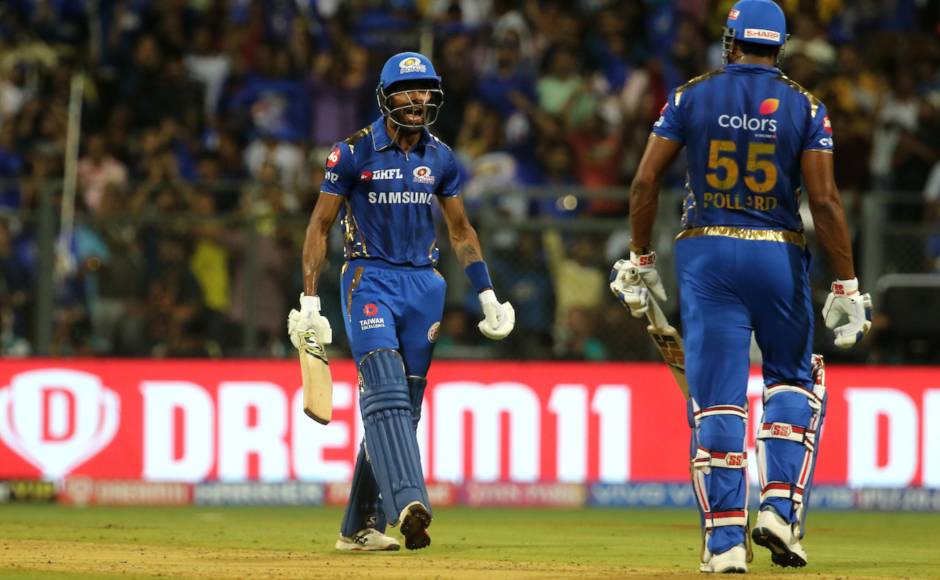 Hardik Pandya's all-round heroics help Mumbai Indians halt Chennai Super Kings' winning run Hardik Pandya's all-round heroics help Mumbai Indians halt Chennai Super Kings' winning run