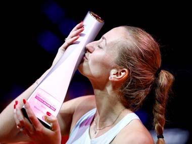 Stuttgart Open: Petra Kvitova showcases newfound composure to close in on World No. 1 ranking with season's second title Stuttgart Open: Petra Kvitova showcases newfound composure to close in on World No. 1 ranking with season's second title