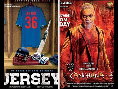 Kanchana 3, Jersey leaked online by piracy website Tamilrockers a day after release Kanchana 3, Jersey leaked online by piracy website Tamilrockers a day after release