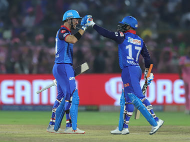 IPL 2019, RR vs DC Match Report: Rishabh Pant's 36-ball 78 helps Delhi beat Rajasthan by six wickets, jump to top of points table IPL 2019, RR vs DC Match Report: Rishabh Pant's 36-ball 78 helps Delhi beat Rajasthan by six wickets, jump to top of points table