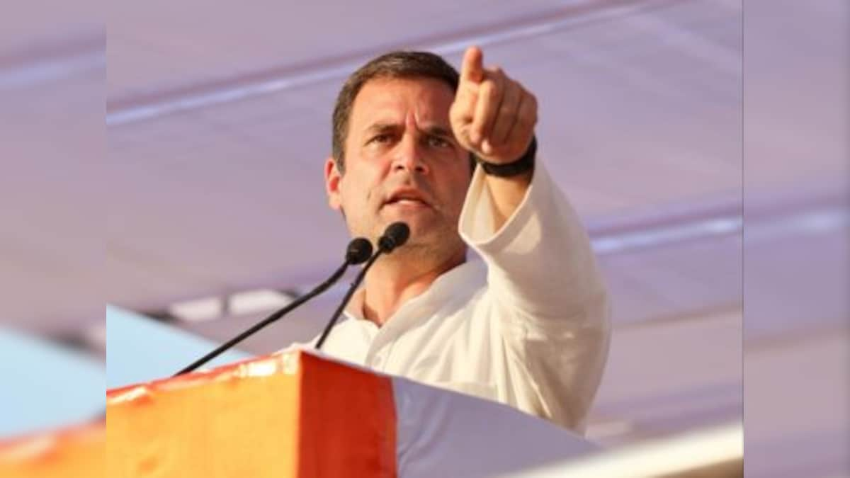 Rahul Gandhi's tweets of engine trouble on flight to Patna; apologises for delay in rallies as Congress chief returns to Delhi