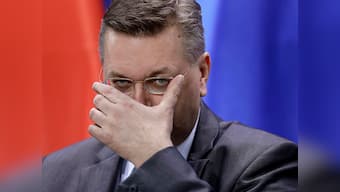 German Football Association president Reinhard Grindel resigns after criticism over accepting luxury watch as gift