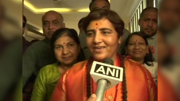 Omar Abdullah says if Sadhvi Pragya is healthy enough to contest Lok Sabha polls, she is fit enough to be in jail