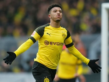 Bundesliga: Jadon Sanchos first-half brace guides Borussia Dortmund past Mainz; Moenchengladbach beat Hanover