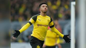 Bundesliga: Jadon Sancho's first-half brace guides Borussia Dortmund past Mainz; Moenchengladbach beat Hanover