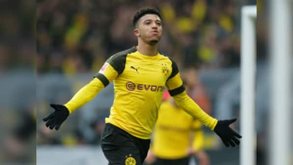 Bundesliga: Jadon Sancho's first-half brace guides Borussia Dortmund past Mainz; Moenchengladbach beat Hanover