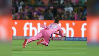 ICC Cricket World Cup 2019: Australia's Steve Smith downplays injury scare after landing heavily on elbow during IPL game